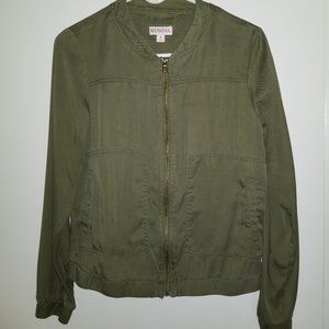 Merona Full Zip Light Jacket Size M